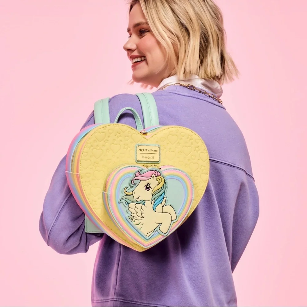 My Little Pony Skydancer Heart-Shaped Mini Backpack Bag NWT